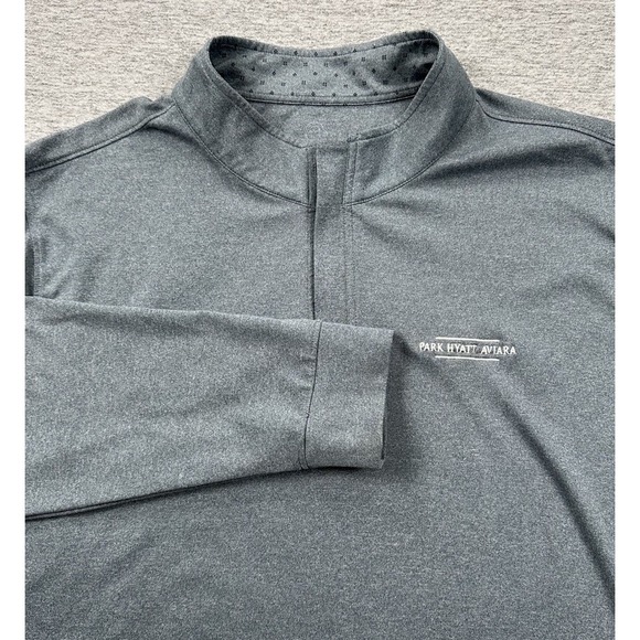 Swannies Pullover Mens 2XL Blue Gray 1/4 Zip Performance Stretch Aviara Golf - Picture 1 of 11